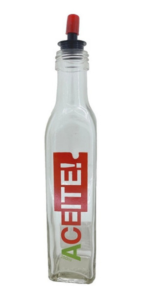Aceitera Botella Aceite Vidrio C/gotero D+m Bazar Gourmet 0