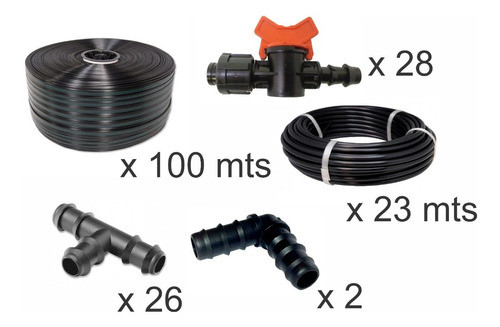Kit De Riego Completo Para Huerta - Cantero 0