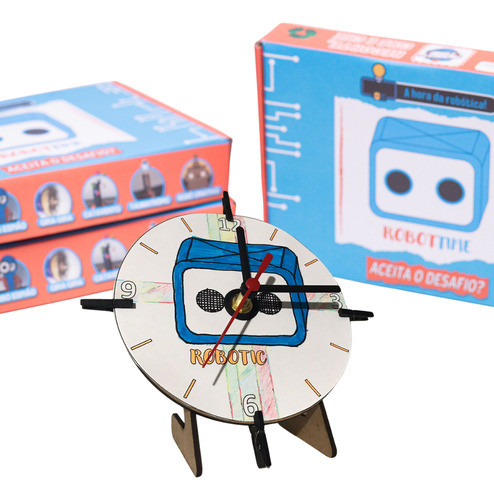 Kit De Robótica Maker Robottime Box Iniciante Relógio 0
