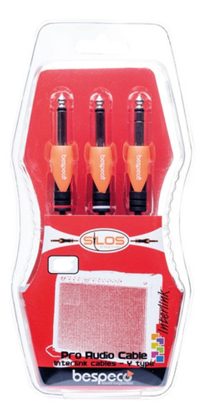 Plug Stereo A 2 Plug Mono Cable 3 Mtrs Slys2j300 Bespeco 0