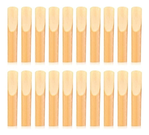 20 Piezas De Cañas De Clarinete. Instrumentos Musicalesacce 0