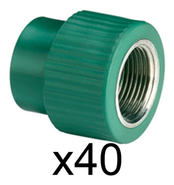 Cupla 32 X 3/4 Rosca Hembra Fusion Tubofusion Caja X40u 0