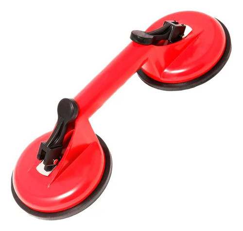 Ventosa Dupla 5''sucção Plástico Capacidade 70kg Abs Mister 0