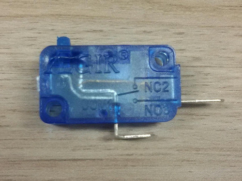 Fliperama Micro Switch Aegir Trans. Azuis  Botões 100 Unidad 0