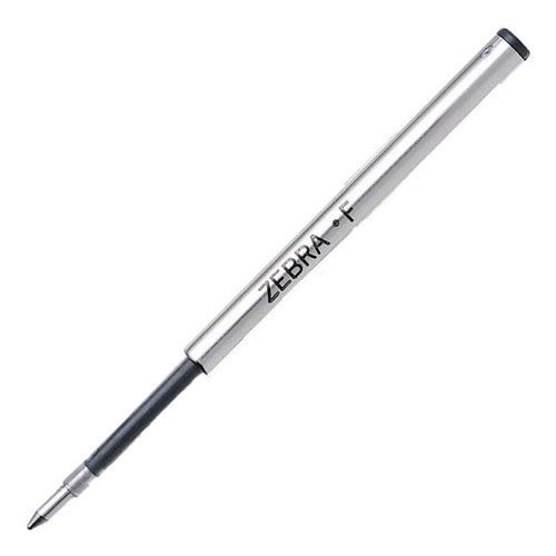 Carga Para Caneta Esferográfica Zebra F Preta Fina 0