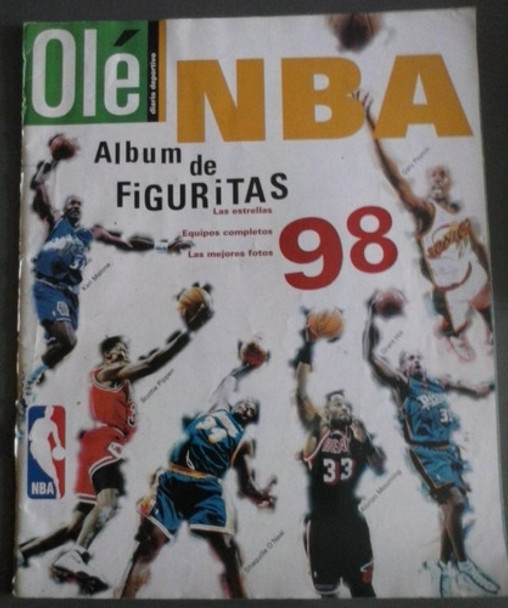 Album De Figuritas Nba 98 Ole Basket 0