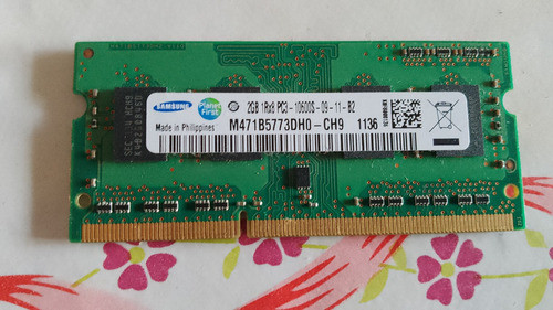 Tarjeta De Memoria Para Laptop Samsung De 2 Gigas  Func. 0