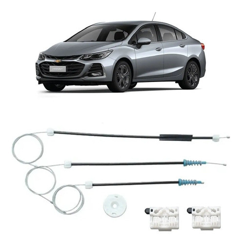 Kit Reparo Maquina De Vidrio Electrico Delantero Cruze 0