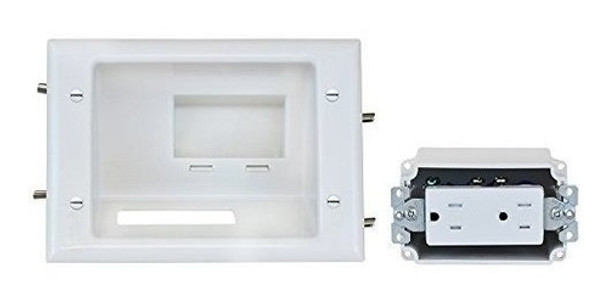 Datacomm Electronics 45-0071-wh Placa De Tamaño Mediano Emp 0