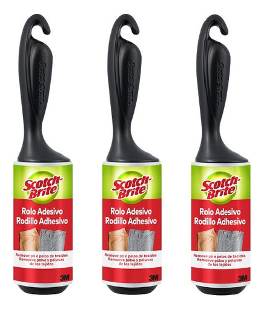 Rolo Adesivo Scotch-brite 3 Unidades 0