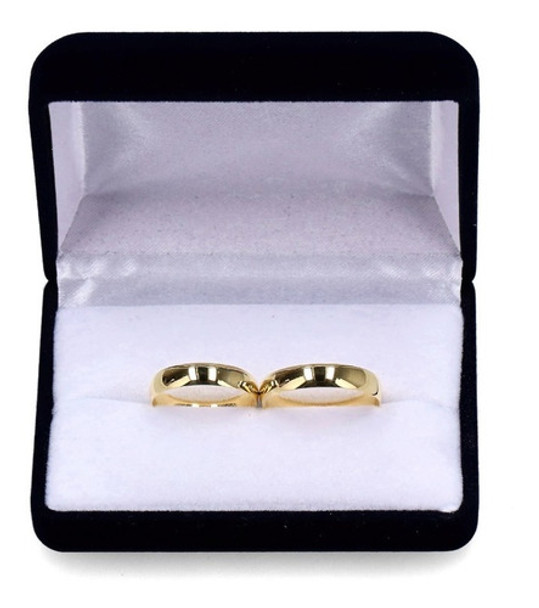 Par Alianzas Oro 18k Amarillo 4mm. 0