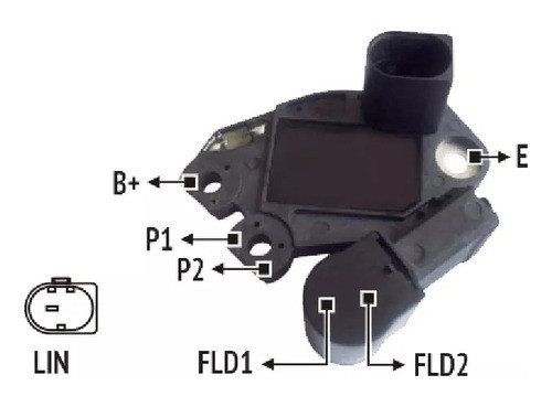 Regulador De Voltaje Alternador Valeo Rnv 599296 0