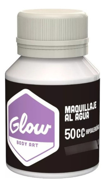Kit Completo Maquillaje Artístico Líquido Glow Body Art 0