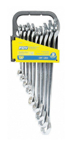 Juego Llaves Combinadas 9 Pzs.pulgadas 140458 0