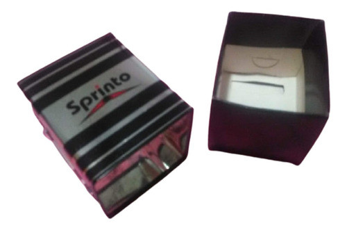 Caja / Estuche De Metal P/reloj Sprinto -original! 0