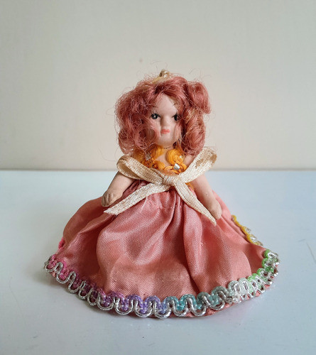 Mini Muñeca De Porcelana Articulada 0