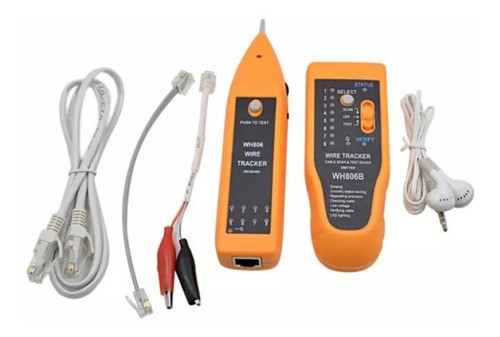 Probador Cable De Red Generador Tono Viruviru Wh806b Emakers 0