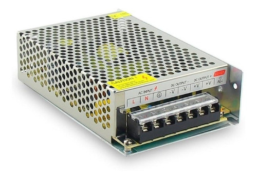 Fuente 12v 10a Metalica Switching Tira Led Cctv Pack 4 0
