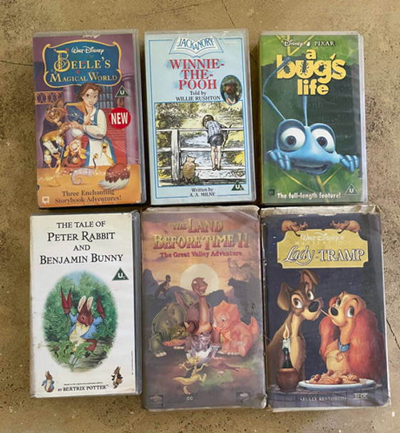 Videos Vhs Infantiles Usados! 0