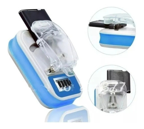 Cargador Universal Lcd De Baterias Celulares Camaras Mp3 Mp4 0