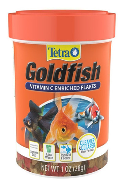 Alimento Tetra Fin 28g Peces Agua Fria Goldfish Carassius 0