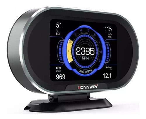 Konnwei Kw206 Obd2 Hud Carro Computador De Bordo Mostrar 0