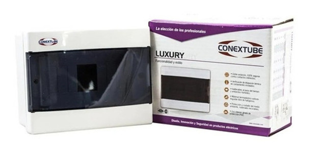 Caja P/ Termica Embutir 12 Bocas C/puerta Luxury Conextube 0