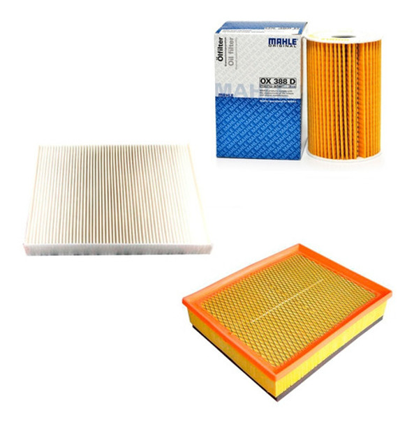 Kit Filtro Aceite Aire Habitaculo Volkswagen Vw Amarok 2014 0