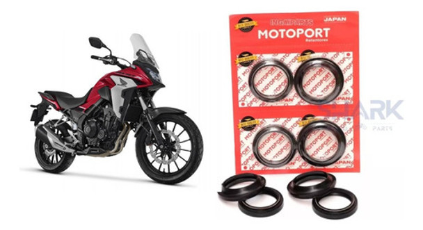 Kit Retentor E Guarda Pó Honda Cb500x 2013-2020 (4 Pçs) 0 Kit Retentor E Guarda Pó Honda Cb500x 2013-2020 (4 Pçs) 0