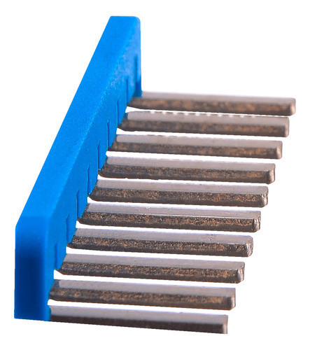 Puente Fijo 10 Elementos P/bornes Bknt 6mm Azul Zoloda 0