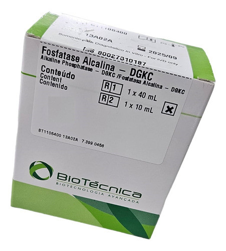 Reagente Fosfatase Alcalina 50 Ml Para Laboratório 0