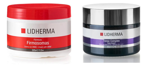 Kit Tense Complex Face Cream + Firmosomas Con Dmae Lidherma 0