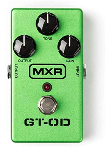 Pedal De Efectos De Guitarra Overdrive Mxr Gt-od (m193) 0