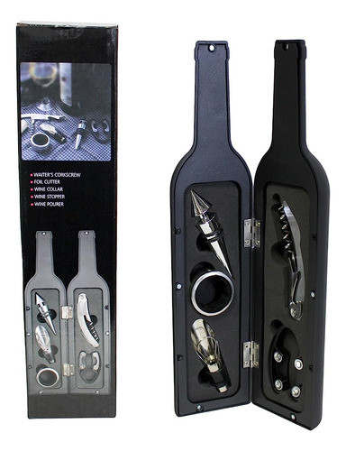 Conjunto De Herramientas De Vino Novedad Botella En Forma De 0