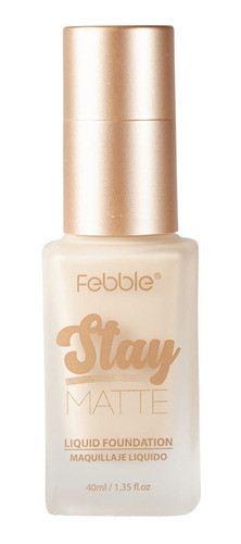 Febble Base Rostro Liquida Mate Colores Claros Tono 6 0