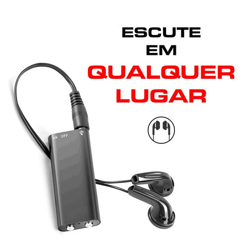 Gravador Pequeno Aparelho De Grava O Captador Voz Produtos 0