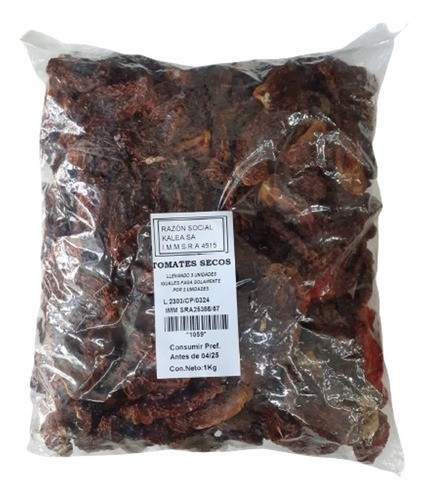 Tomates Secos 1kg Compre 3 Pague Solo Por 2 0