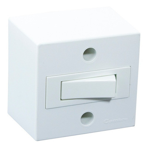 Caja De Aplicar Superficie 1 Punto Blanco Cambre Siglo Xxi 0