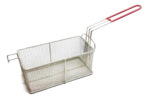Canasto Freidor 36 X 18 Cm Rectangular Alambre Estañado 0