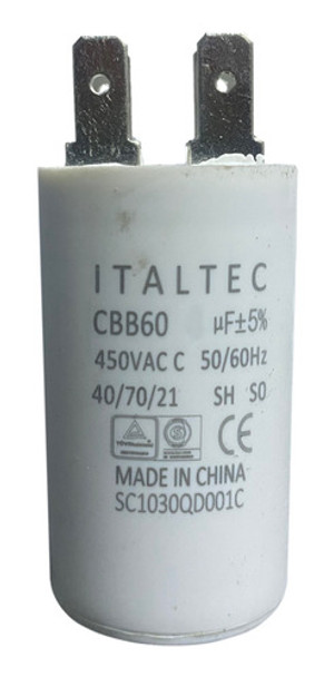 Capacitor Marcha 50 Mf 450 Vac 50/60 Hz Aire Acondicionado 0 Capacitor Marcha 50 Mf 450 Vac 50/60 Hz Aire Acondicionado 0