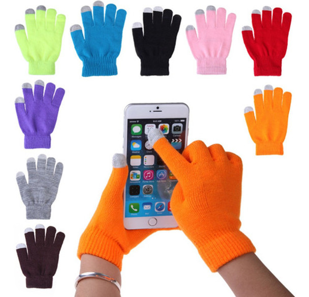 Guantes Para Pantalla Tactil Colores 0