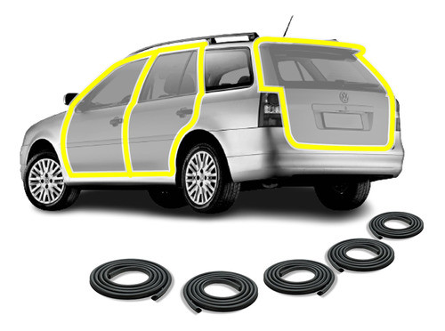 Kit Burletes De Puerta Y Baul Gol Country + Regalo 0