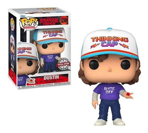 Funko Pop! Stranger Things Dustin 1249 Special Edition 0