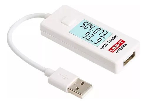 Tester Analizador De Carga Portátil Para Usb Uni-t Ut658b 0
