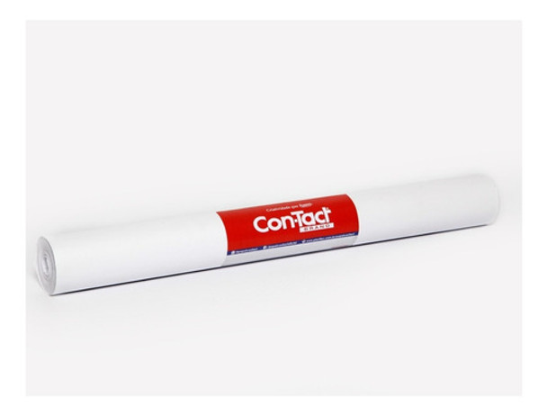 Papel Contact Adesivo Lavável Branco 10metros 0