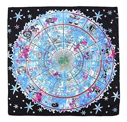 Hao Ejecutar Altar Tarot Gamuza Mantel Adivinacion Constela 0