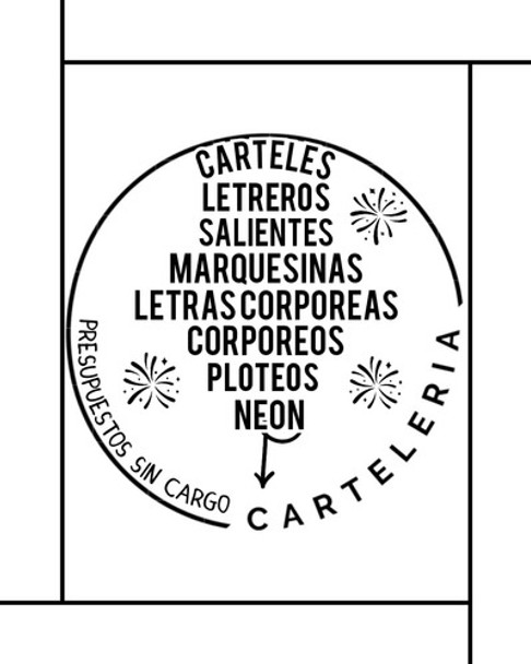 Cartel Luminoso Bifaz - Medidas: 40 - 50 - 60 Cm De Diámetro 0