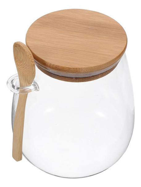 Frasco De Vidro Para Despensa, Organização De 600ml 0 Frasco De Vidro Para Despensa, Organização De 600ml 0