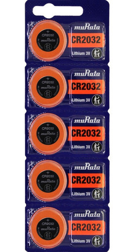 10 X Pilas Boton Cr2032 Sony / Murata 2032 San Martin 0