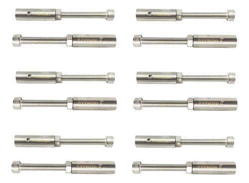 Tensor De Cable Recto Acero Inoxidable 6 Pares 0